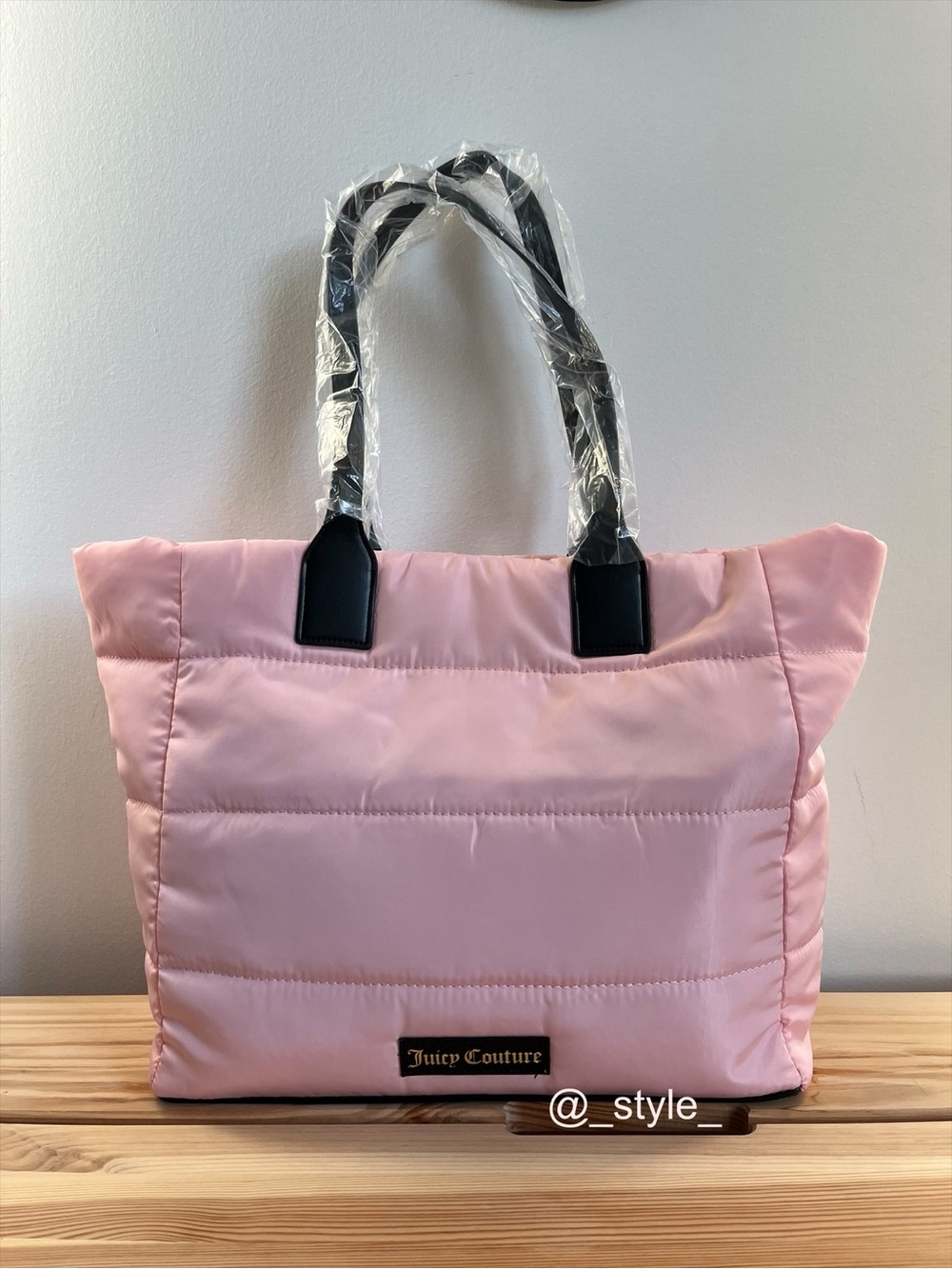 Juicy Couture Light Pink Tote
